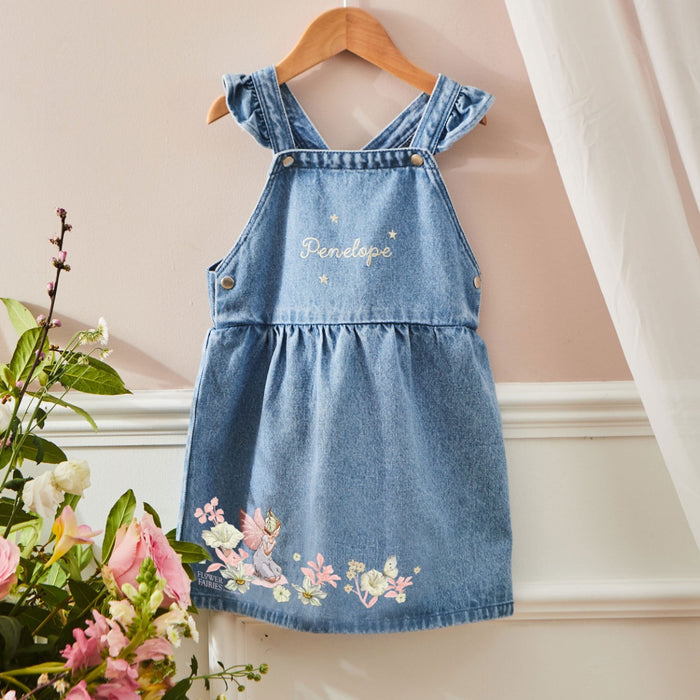 Personalised Flower Fairies™ Scenic Denim Pinny Dress