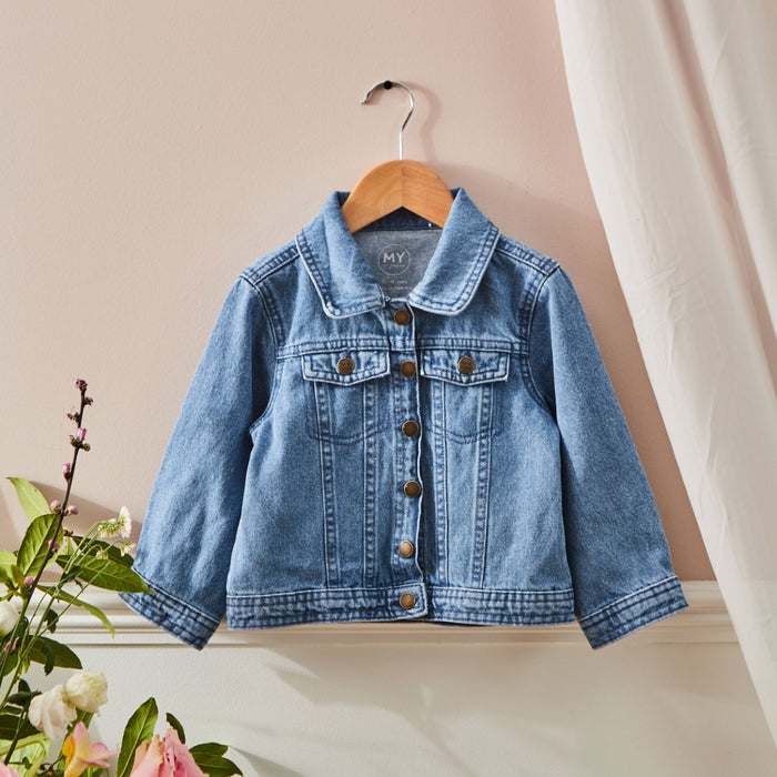 Personalised Flower Fairies™ Wreath Denim Jacket
