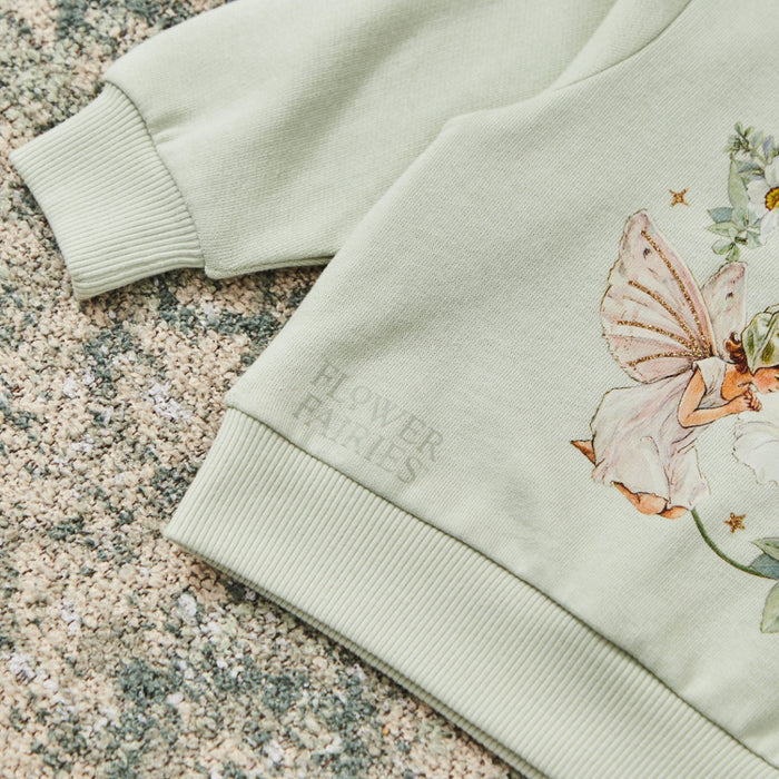 Personalised Flower Fairies™ Wreath Sage Sweatshirt