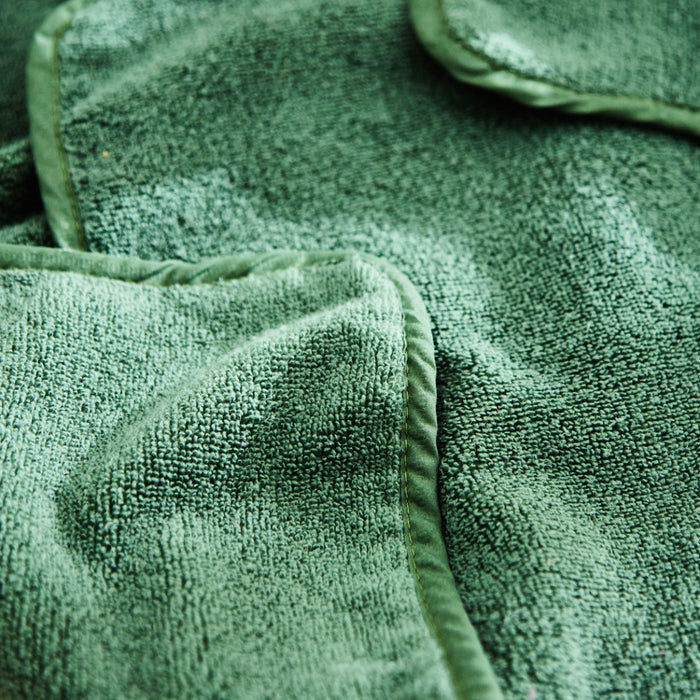Personalised Forest Green Hooded Towel