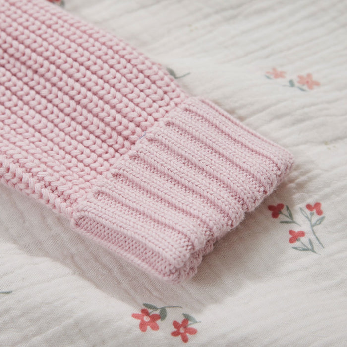 Personalised Front Name Pink Cardigan