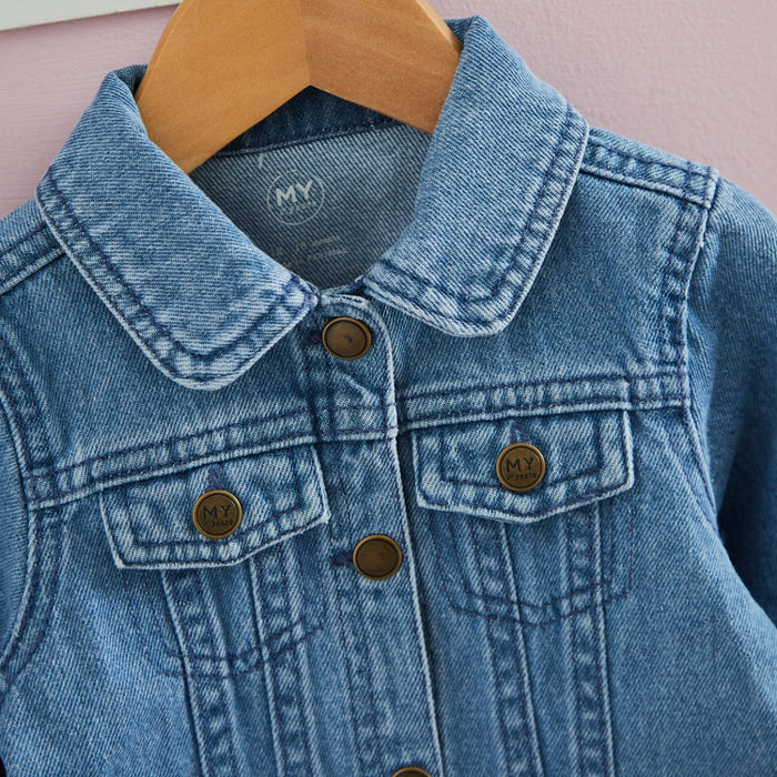 Personalised Garden Secrets Butterfly Denim Jacket