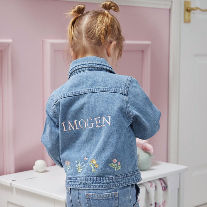 Personalised Garden Secrets Denim Jacket