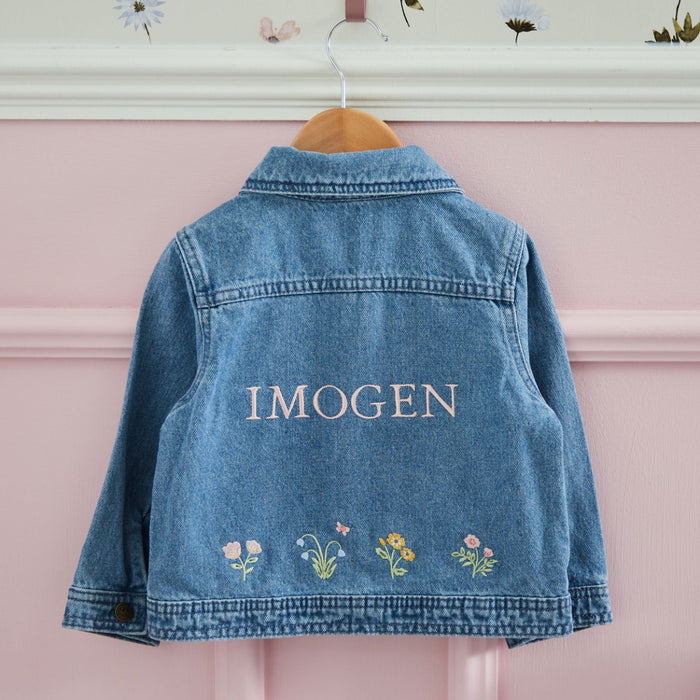 Personalised Garden Secrets Denim Jacket