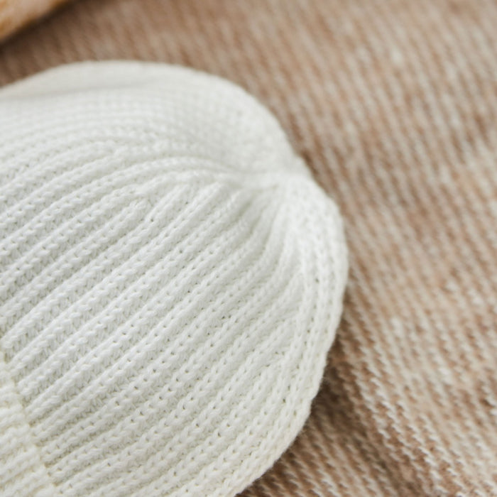 Personalised Gingerbread Ecru Beanie