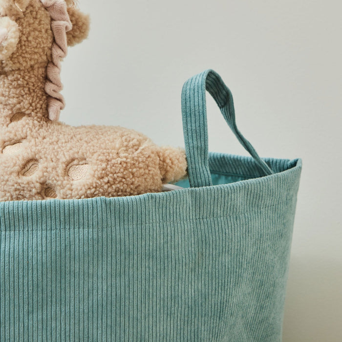 Personalised Giraffe Large Sage Storage Bag