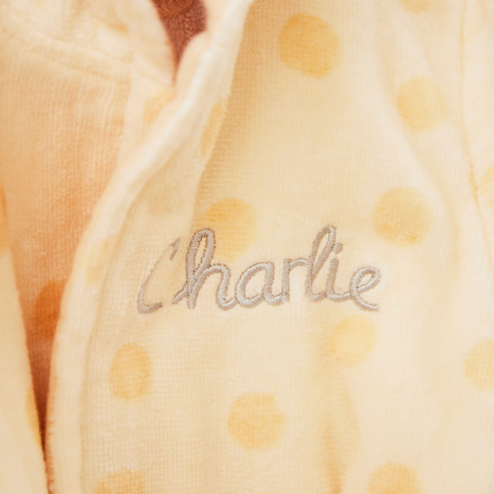 Personalised Giraffe Towelling Robe