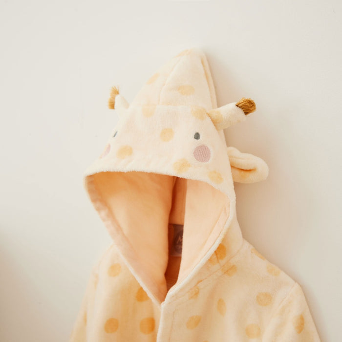 Personalised Giraffe Towelling Robe