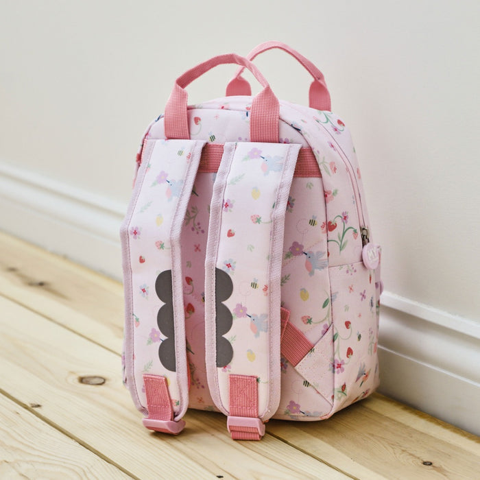 Personalised Grab Handle Fruit Print Mini Backpack