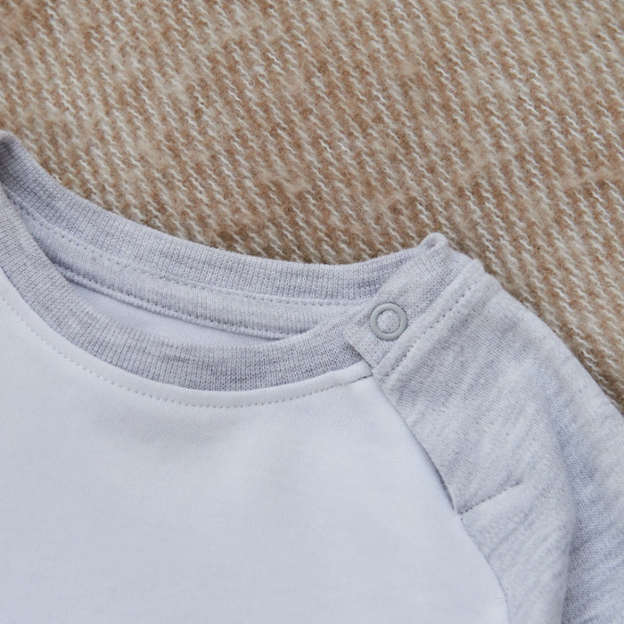 Personalised Grey Jersey Pyjamas