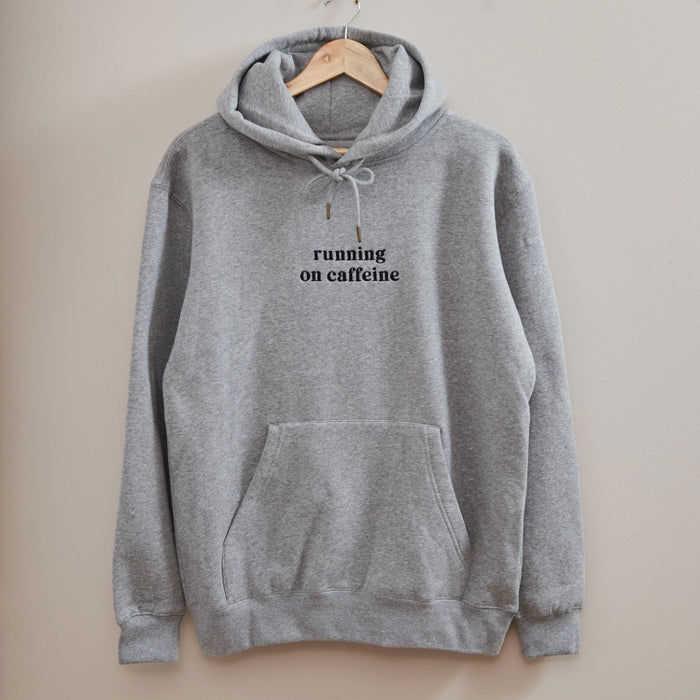 Personalised Grey Slogan Hoodie