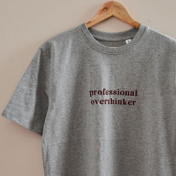 Personalised Grey Slogan T Shirt