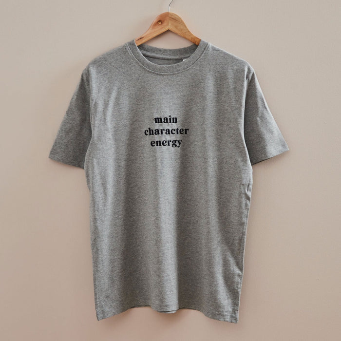 Personalised Grey Slogan T Shirt