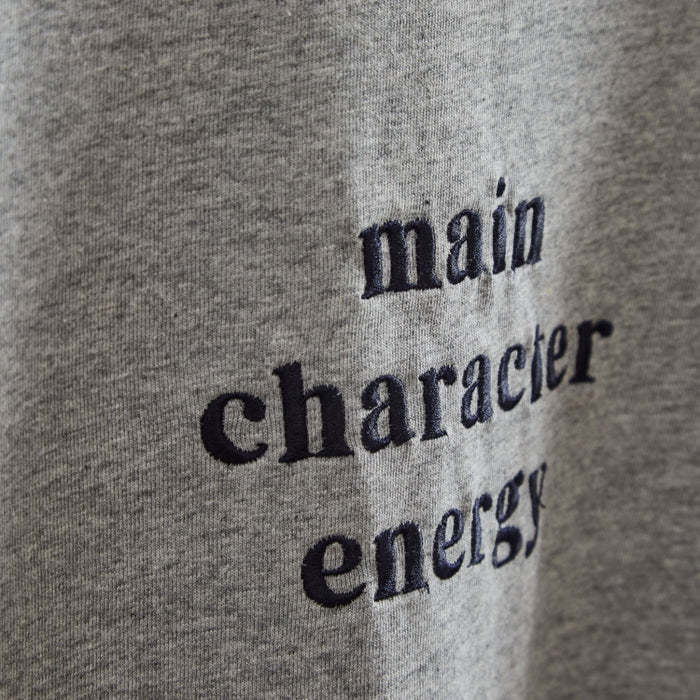 Personalised Grey Slogan T Shirt