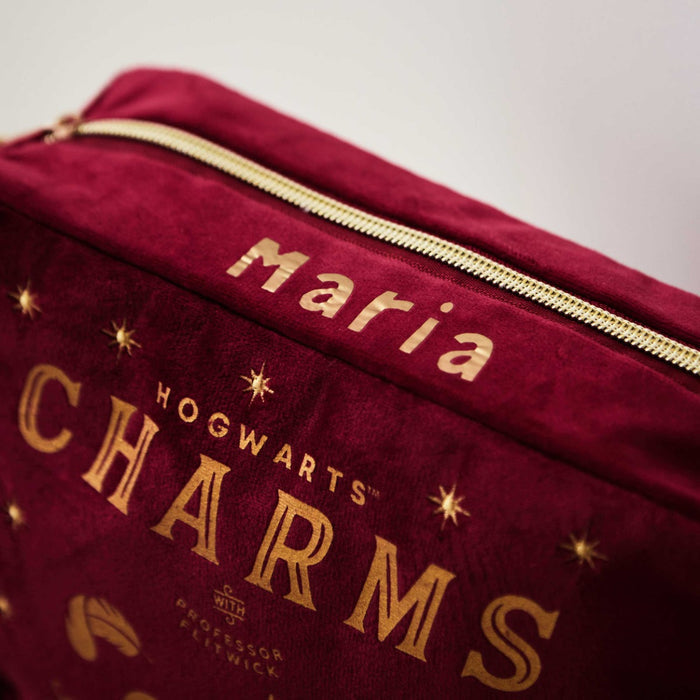 Personalised Harry Potter Charms Accessories Bag