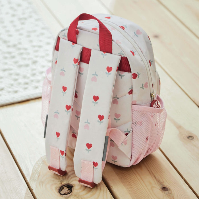 Personalised Heart Pattern Mini Backpack