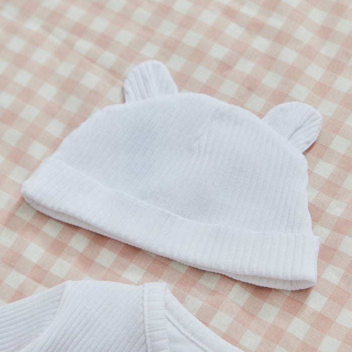 Personalised Home From The Hospital Three Bunnies Set