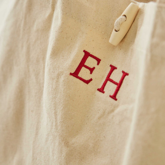 Personalised Initial Canvas Tote Bag