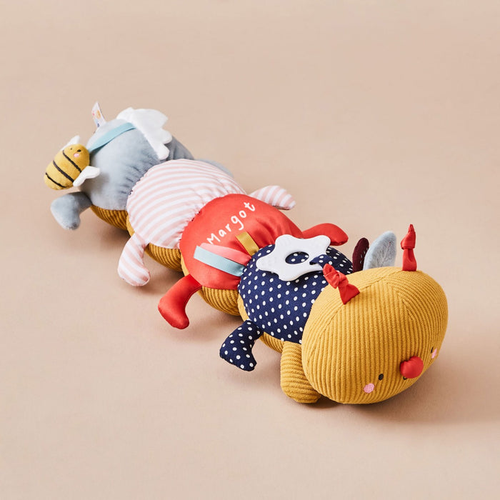 Personalised Just Bee Kids Activity Tummy Time Caterpillar