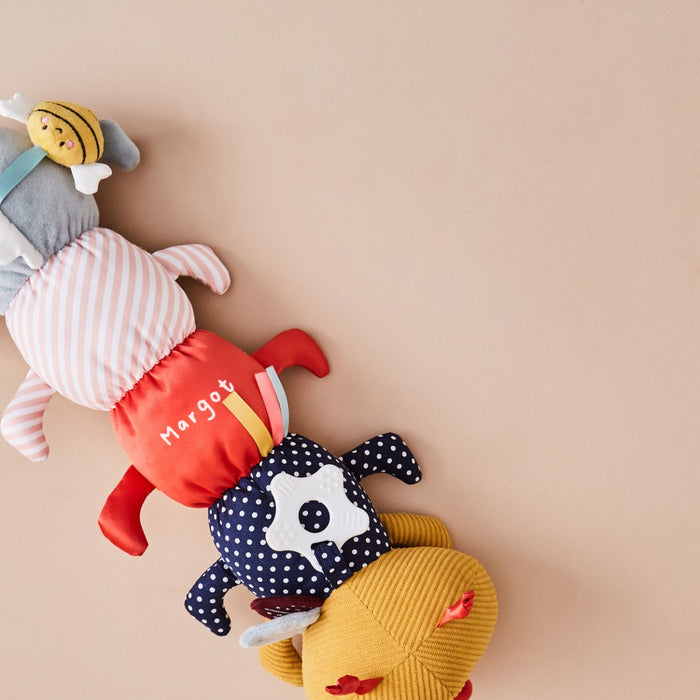 Personalised Just Bee Kids Activity Tummy Time Caterpillar