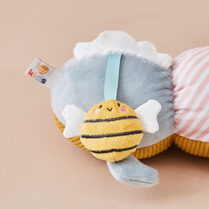 Personalised Just Bee Kids Activity Tummy Time Caterpillar