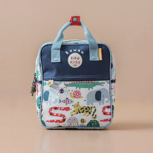 Personalised Just Bee Kids Animal Backpack