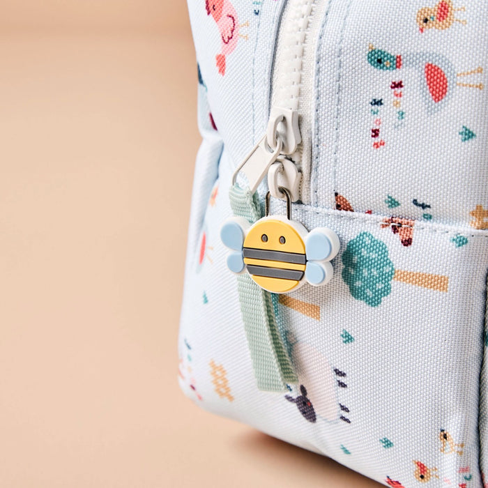 Personalised Just Bee Kids Farm Print Lunch Bag