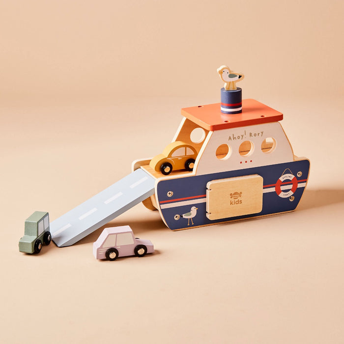 Personalised Just Bee Kids Ferry Wooden Play Set FSC®