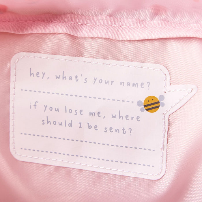 Personalised Just Bee Kids Fruit Print Backpack