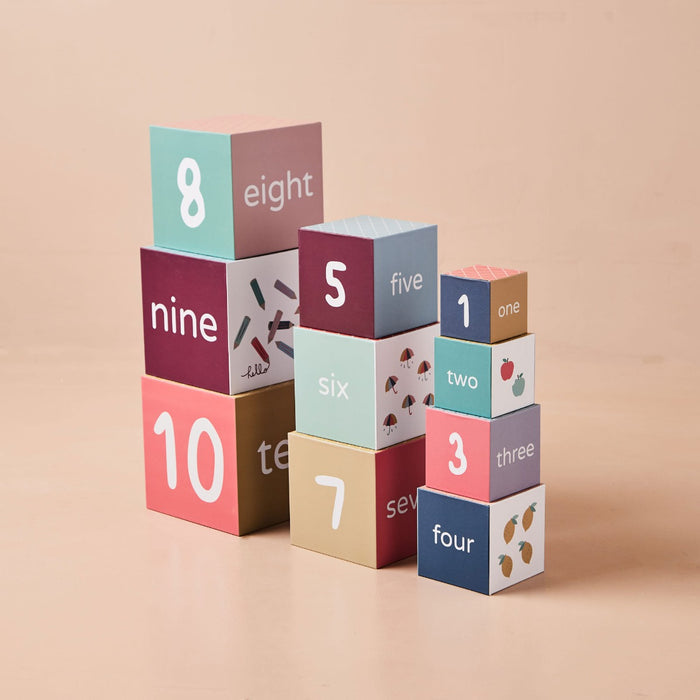Personalised Just Bee Kids Giant Stacking Cubes FSC®