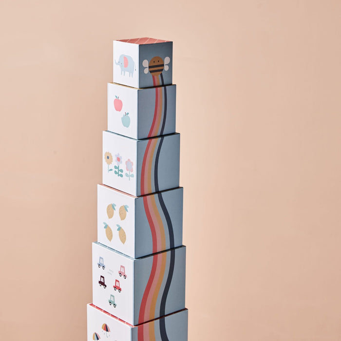 Personalised Just Bee Kids Giant Stacking Cubes FSC®