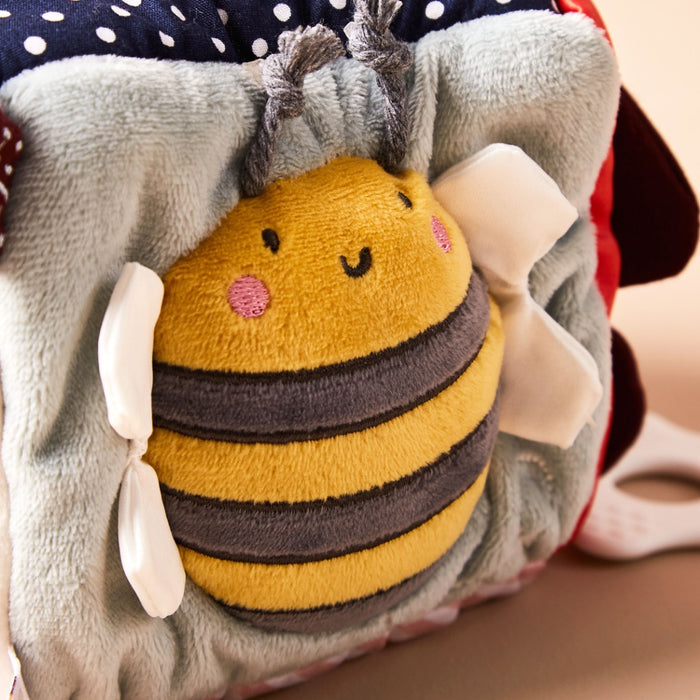 Personalised Just Bee Kids Soft Sensory Cube