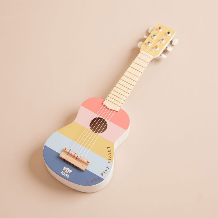 Personalised Just Bee Kids Toy Guitar FSC®