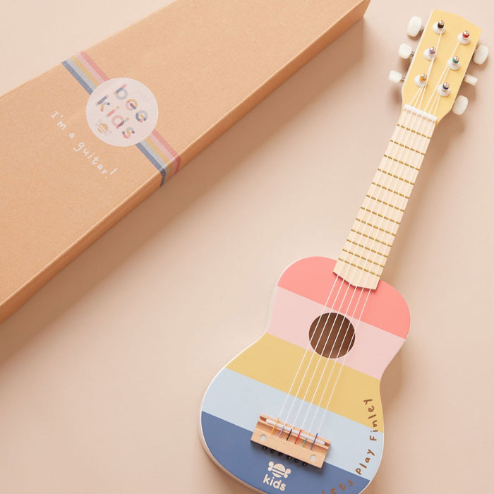 Personalised Just Bee Kids Toy Guitar FSC®