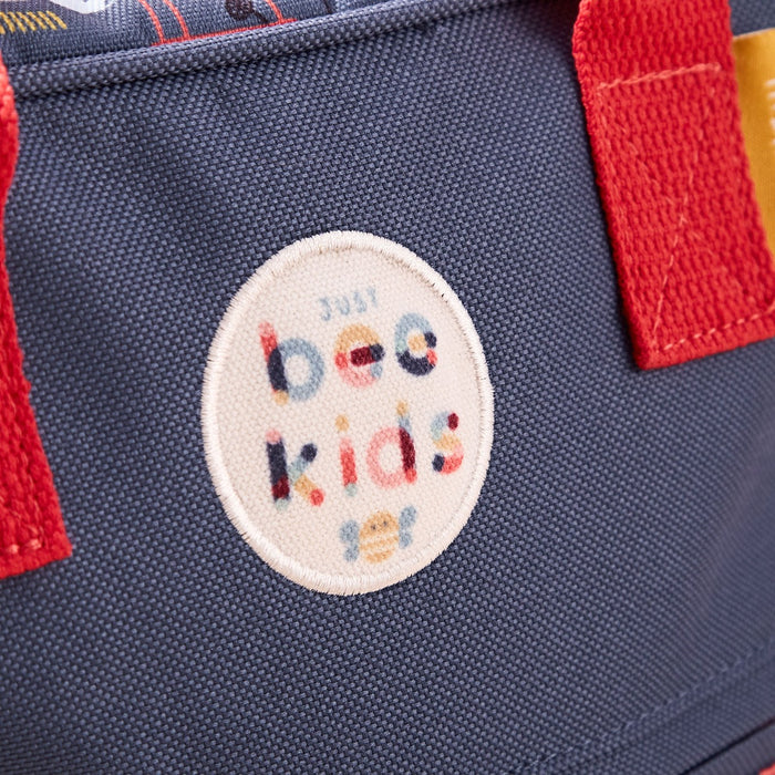Personalised Just Bee Kids Transport Print Backpack