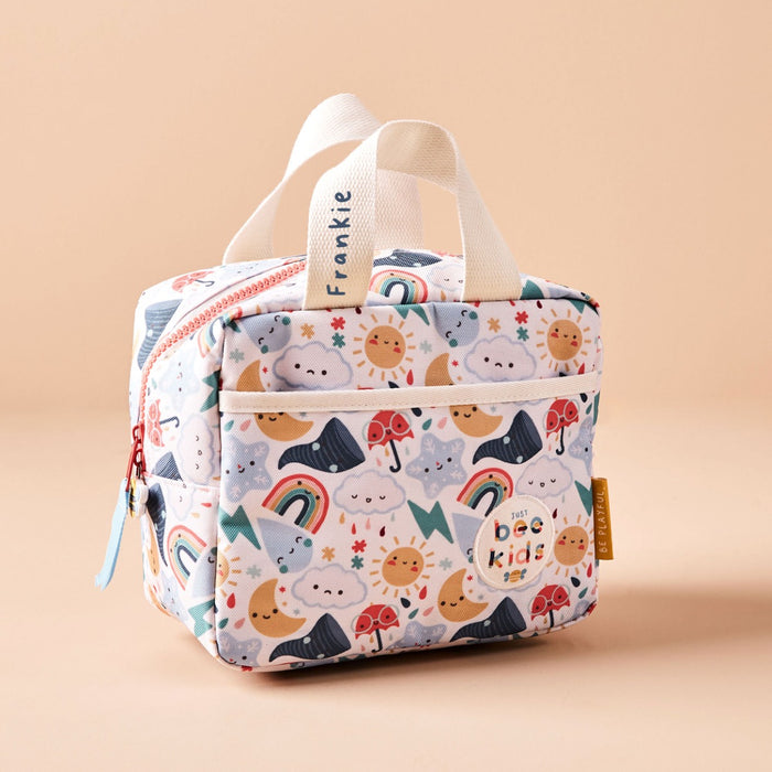 Personalised Just Bee Kids Weather Lunch Bag