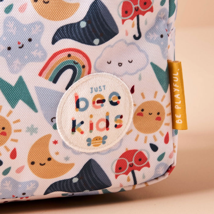 Personalised Just Bee Kids Weather Lunch Bag