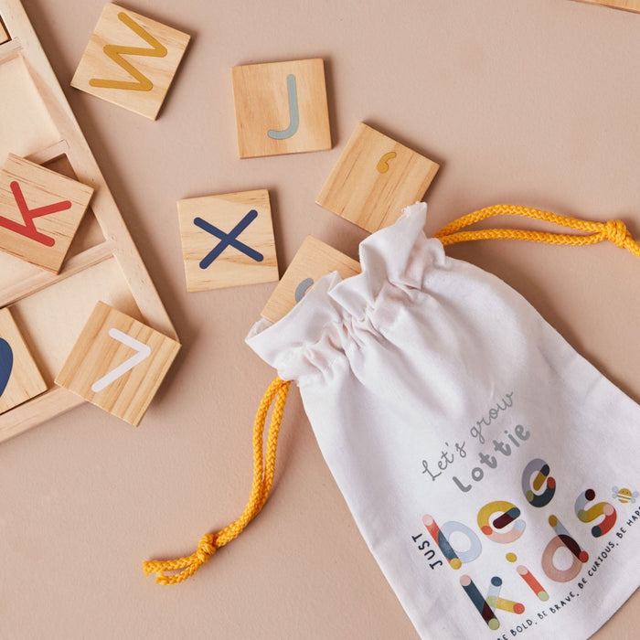 Personalised Just Bee Kids Wooden Alphabet Puzzle