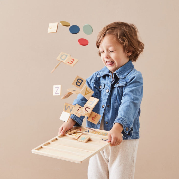 Personalised Just Bee Kids Wooden Alphabet Puzzle