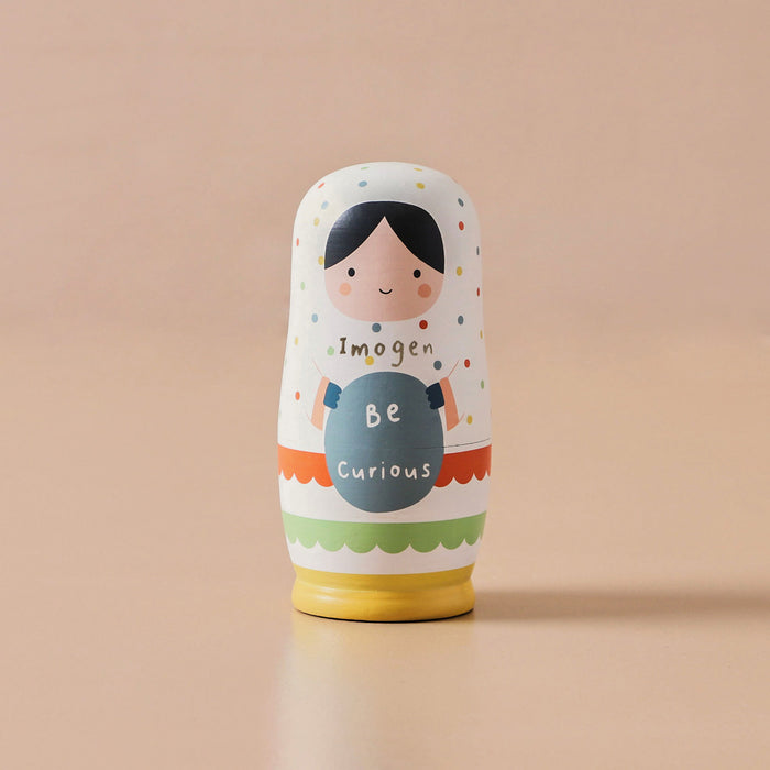 Personalised Just Bee Kids Wooden Nesting Dolls FSC®