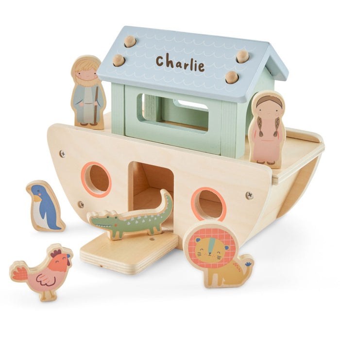 Personalised Just Bee Kids Wooden Noah’s Ark Play Set FSC®