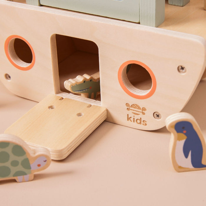 Personalised Just Bee Kids Wooden Noah’s Ark Play Set FSC®