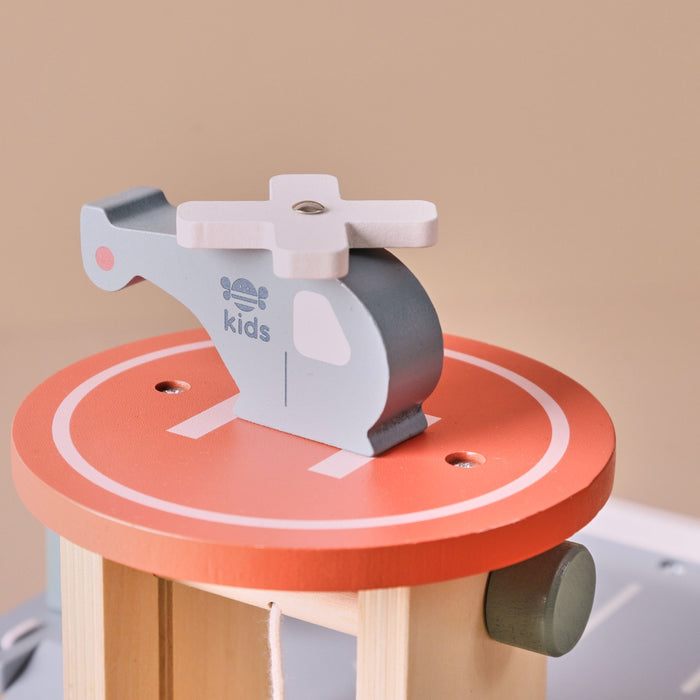 Personalised Just Bee Kids Wooden Toy Garage FSC®
