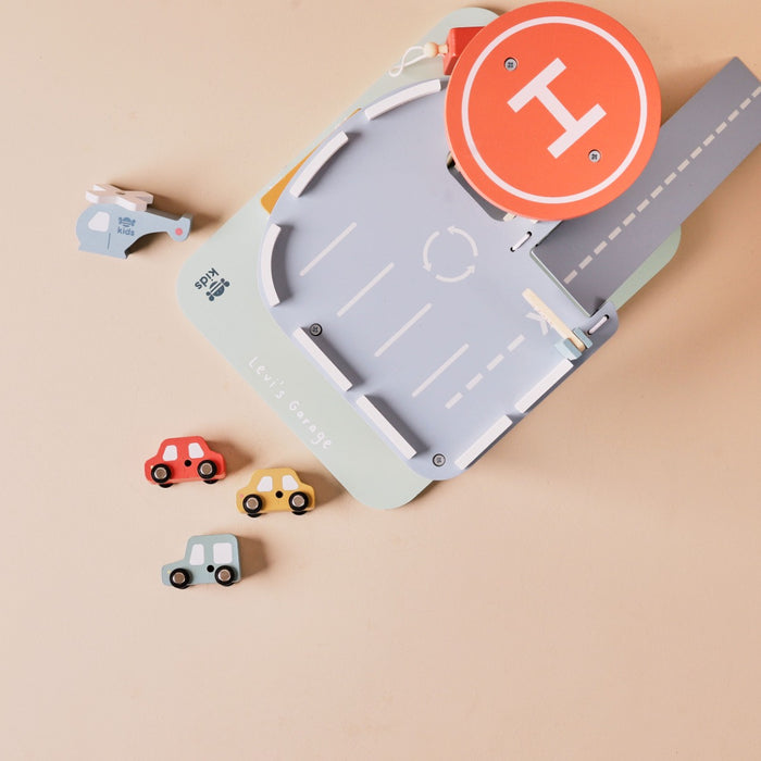 Personalised Just Bee Kids Wooden Toy Garage FSC®