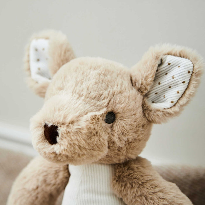 Personalised Kangaroo and Baby Soft Toy Set