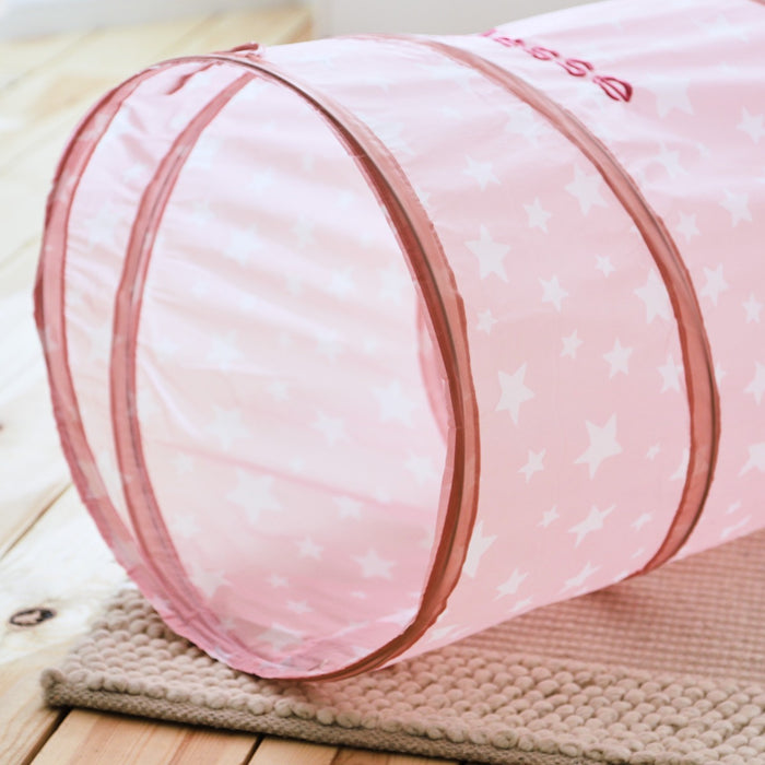 Personalised Kids Concept Pink Pop Up Play Tunnel