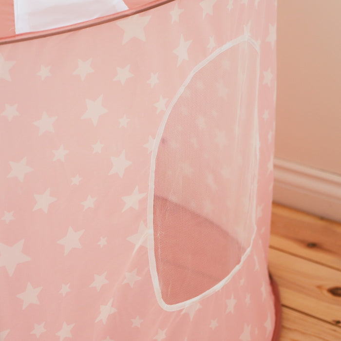Personalised Kids Concept Pink Star Play Tent