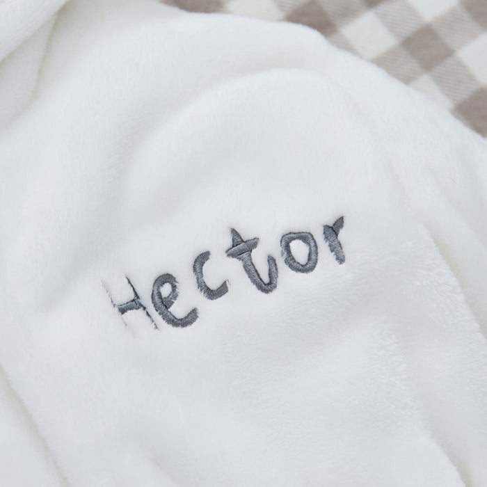 Personalised Lamb Fleece Robe