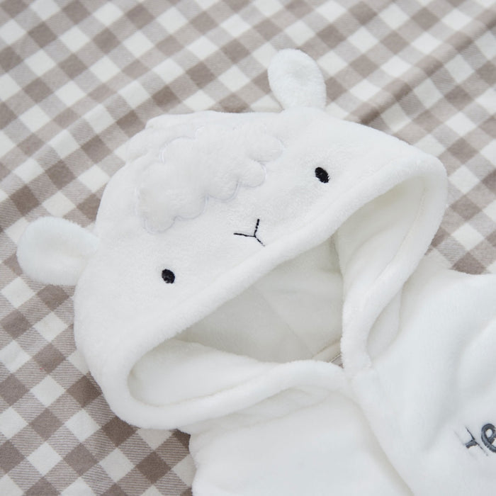 Personalised Lamb Fleece Robe