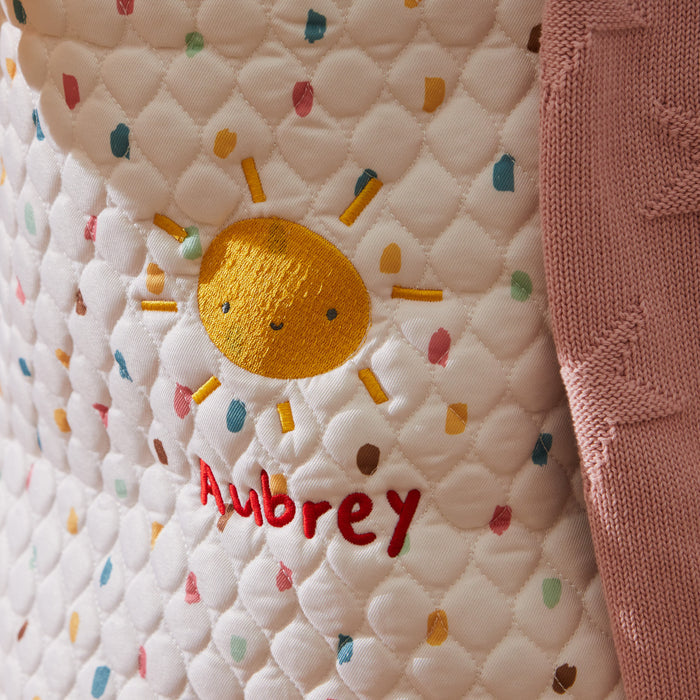 Personalised Large Rainbow Sunshine Storage Bag